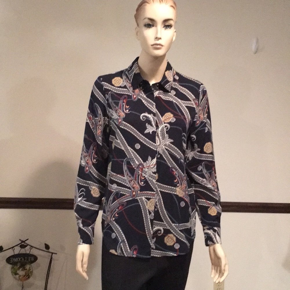 H&M long sleeved blouse